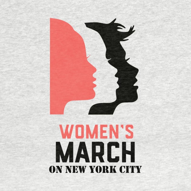 March Women On New York City by DarlingShirt